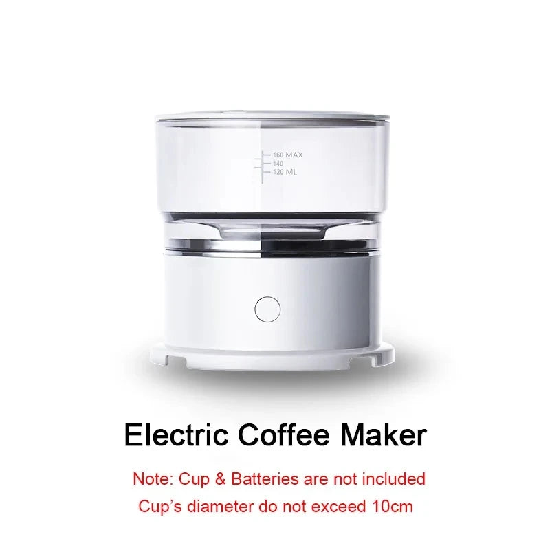 Flashbox Mini Hand-Pressed Coffee Maker with Coffee Grinder & Hand Drip Americano Brewer