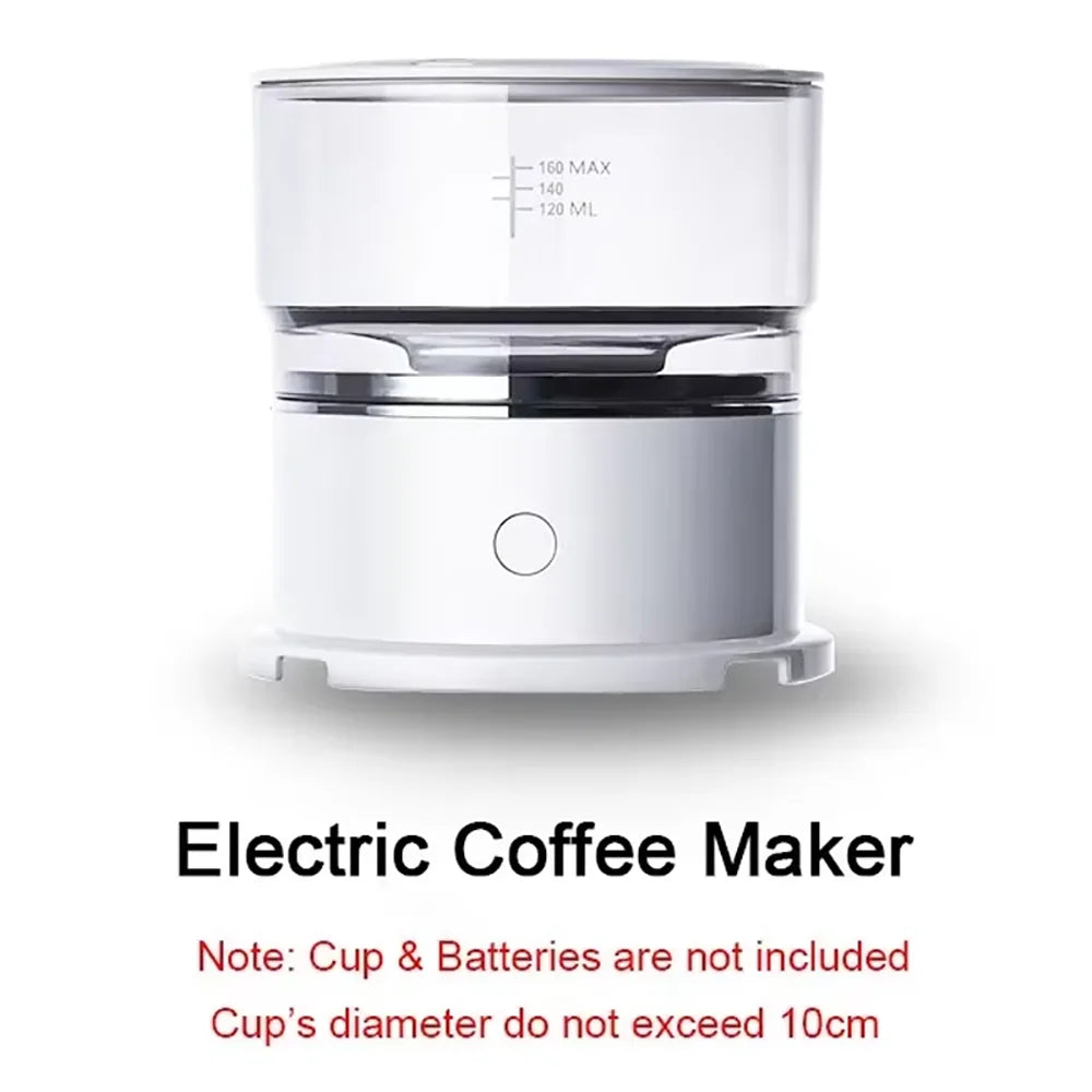 Flashbox Mini Hand-Pressed Coffee Maker with Coffee Grinder & Hand Drip Americano Brewer