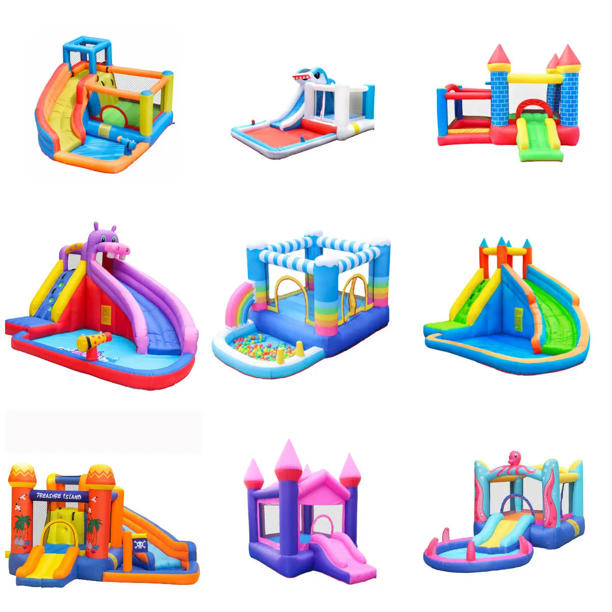Wholesale Water Slide Inflatable Bouncer - Commercial Jumping Castle With Obstacle Course, For Parties/Events