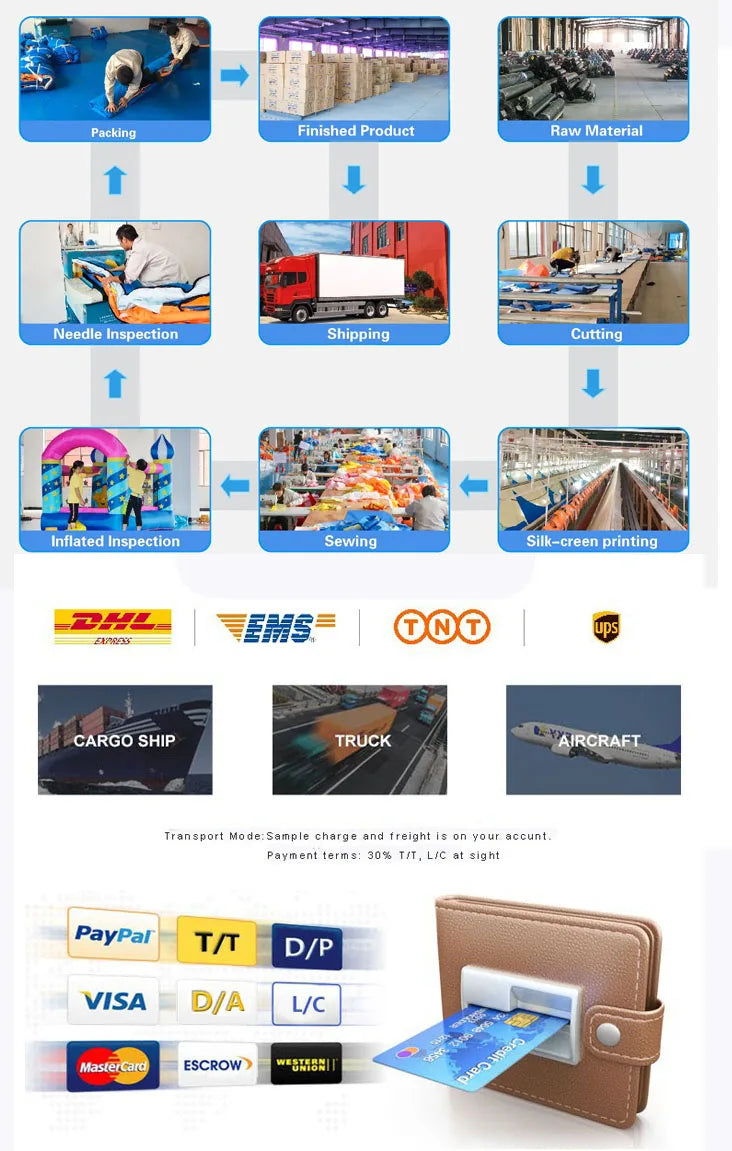 Wholesale Water Slide Inflatable Bouncer - Commercial Jumping Castle With Obstacle Course, For Parties/Events